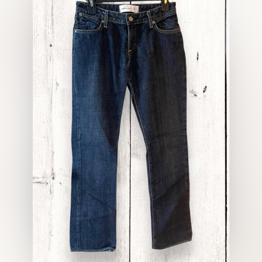 Paper Denim & Cloth Vintage Dark Jeans Straight Cut Women 27 Y2K 90s Made In USA
